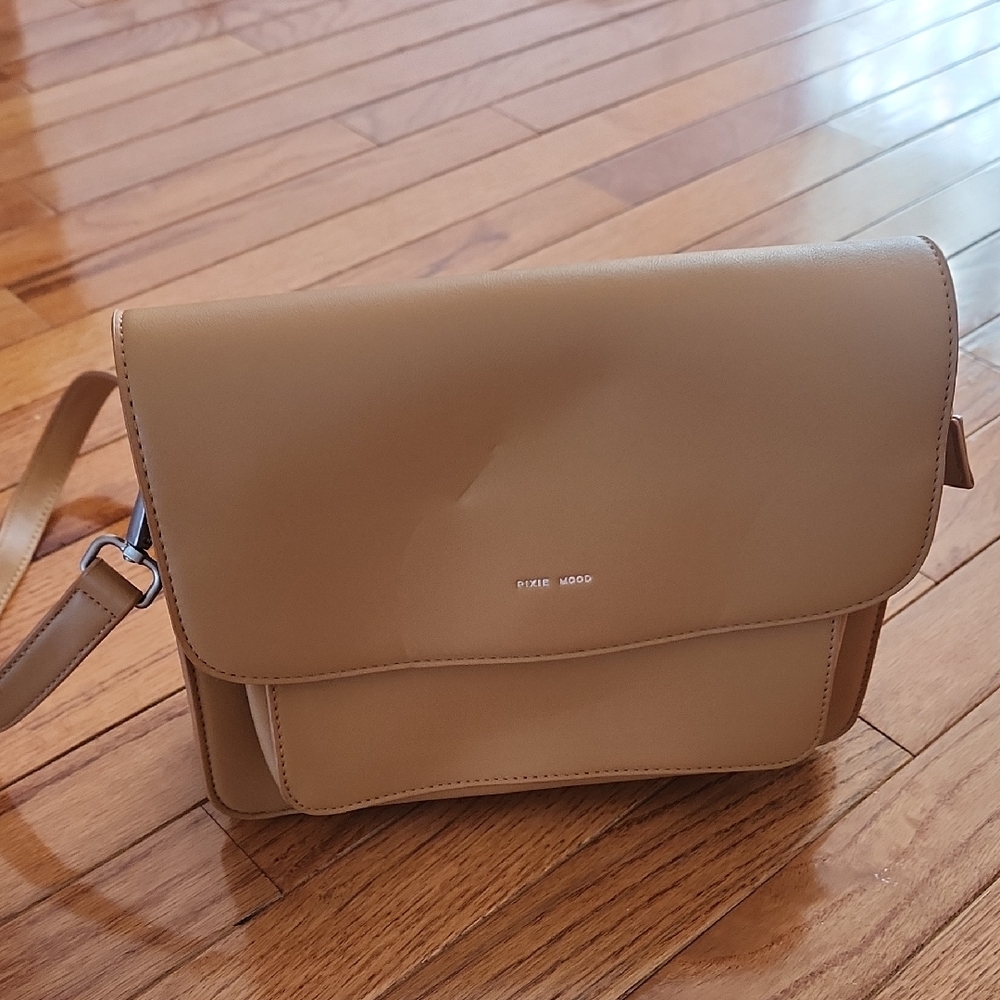 Pixie Mood Tan Crossbody Purse
